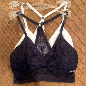 NWOT Nautica Women’s Lacy Bralettes Size Small